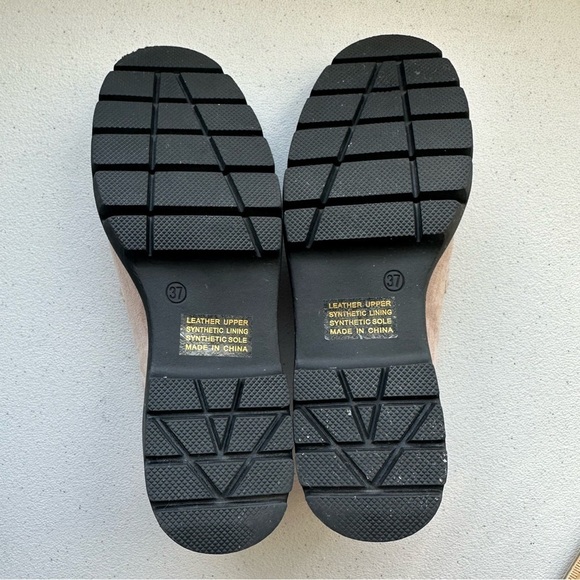 Silent D Xain loafers in a tan suede material. - Picture 3 of 5